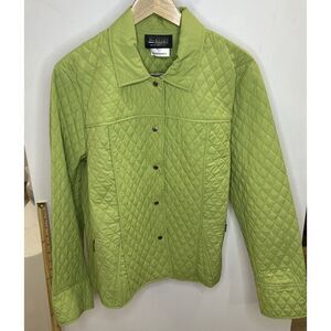 Miss Alliage Collection Puff Jacket Size XL‎ Green Color
